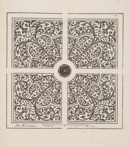 Design for Parterre, from Theatre des Plans et Jardinages